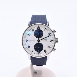 IWC ポルトギーゼ 白文字盤 SS×ラバー/AT IW37162 買取実績【買取日：2025年11月26日】