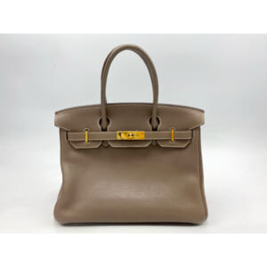 エルメス バーキン25 ヴェルソ ベージュマルファ×グリペール スイフト