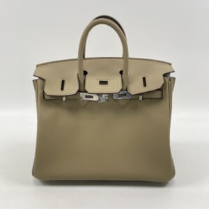 エルメス バーキン25 ヴェルソ ベージュマルファ×グリペール スイフト SV金具 K刻印 買取実績【買取日：2025年12月10日】