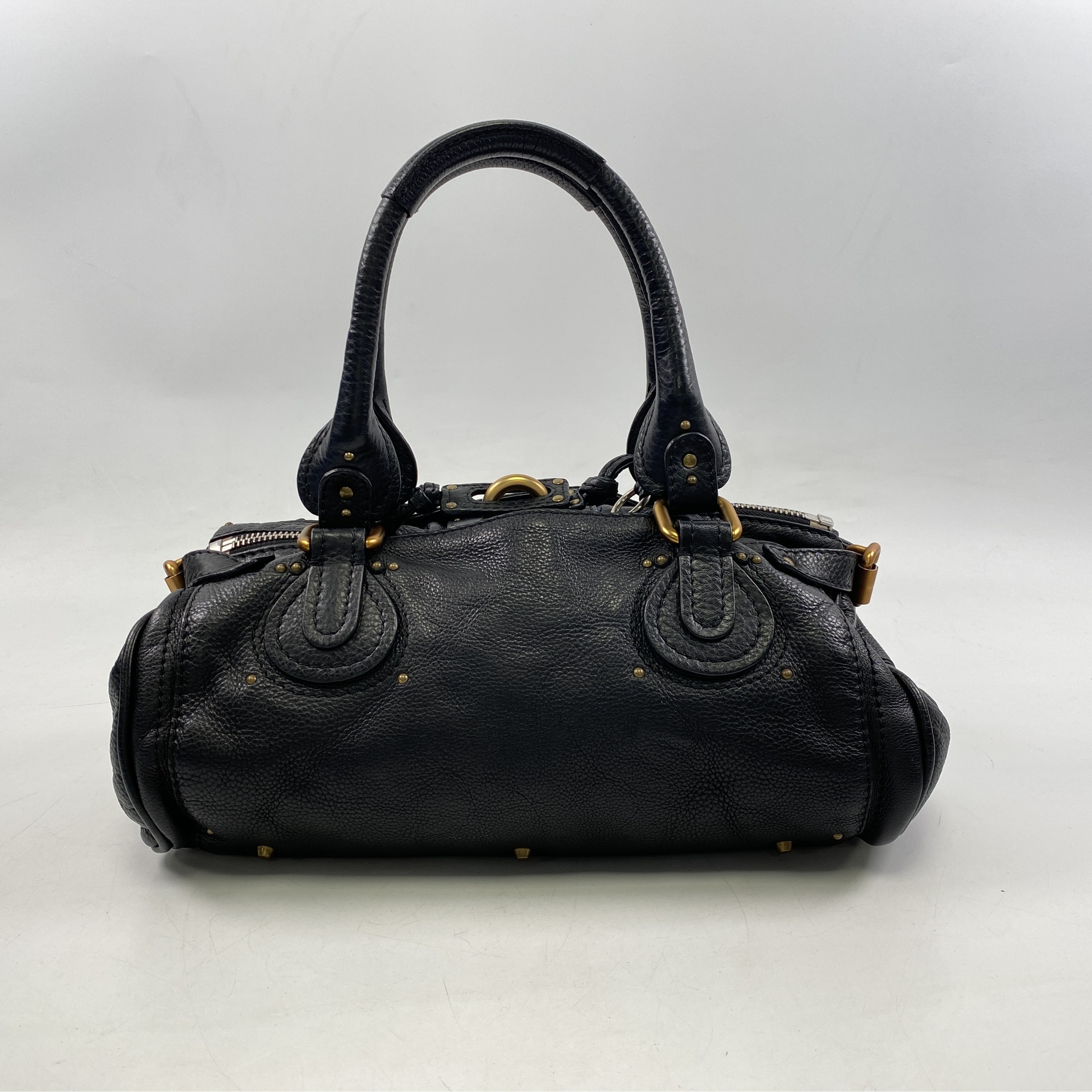 クロエ　レザー レザーバッグ　黒　15万 クロエ パディントン ハンドバッグ 黒 レザー 買取実績【買取日：2025