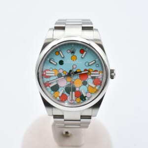 ロレックス オイスターパーペチュアル41 セレブレーション文字盤 SS/AT 124300 買取実績【買取日：2025年12月4日】