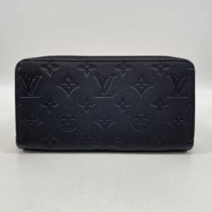 ルイ・ヴィトン モノグラム・レティーロ ジッピーウォレット 黒 M61855