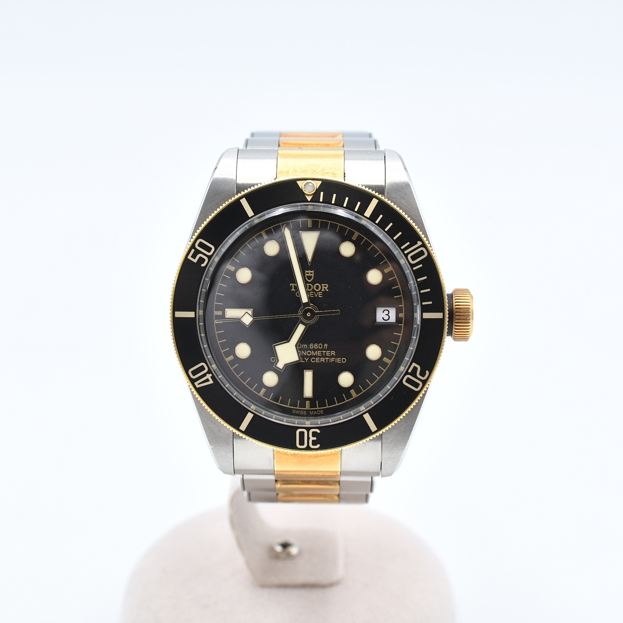 チューダー ブラックベイS&G 黒文字盤 SS/AT 79733N 買取実績【買取日