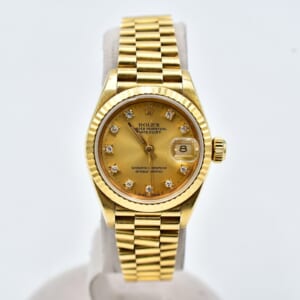 ロレックス デイトジャスト シャンパン文字盤 旧PD YG/AT 69178 買取実績【買取日：2025年12月4日】