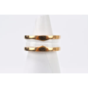 ブルガリ ビーゼロワン 2バンド 750 PG×セラミック 買取実績【買取日：2025年12月8日】