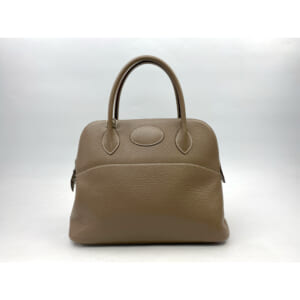 エルメス バギー バゲッジ アリーヌ キャンバス トートバッグ ベージュ