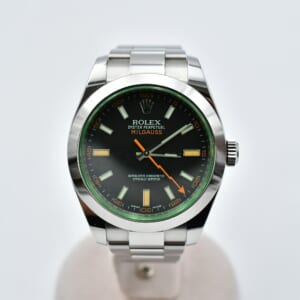 ロレックス ミルガウス SS/AT 黒文字盤 116400GV 買取実績【買取日：2025年12月9日】