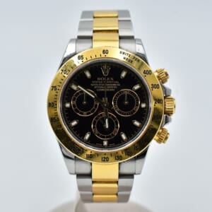 ロレックス デイトナ 黒文字盤 SS×YG/AT 116523 買取実績【買取日：2025年12月6日】