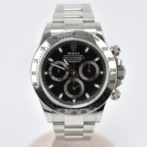 ロレックス デイトナ 黒文字盤 SS/AT 116520 買取実績【買取日：2025年12月4日】