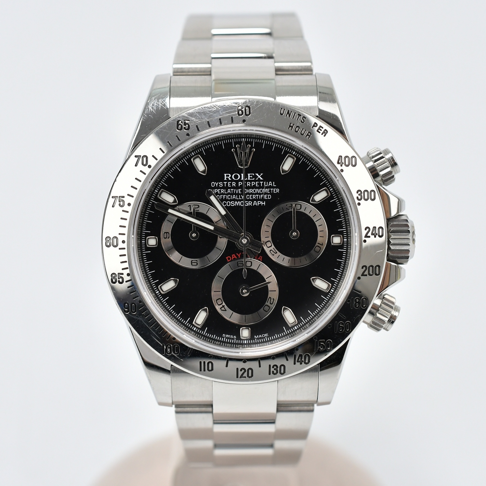 ロレックス デイトナ 黒文字盤 SS/AT Bランク