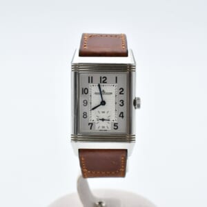 ジャガー・ルクルト レベルソ・クラシック デュオ・スモールセコンド 白文字盤 SS×レザー/AT Q2458422 買取実績【買取日：2025年11月26日】