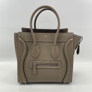 セリーヌ ラゲージ マイクロ グレージュ レザー 買取実績【買取日：2025年11月25日】