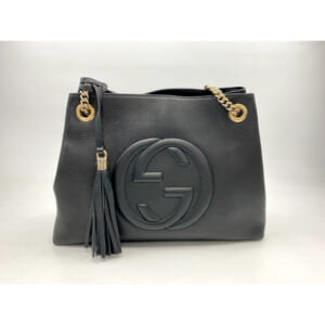 グッチ ソーホー フリンジ チェーントートバッグ 黒 レザー 536194 買取実績【買取日：2025年12月4日】