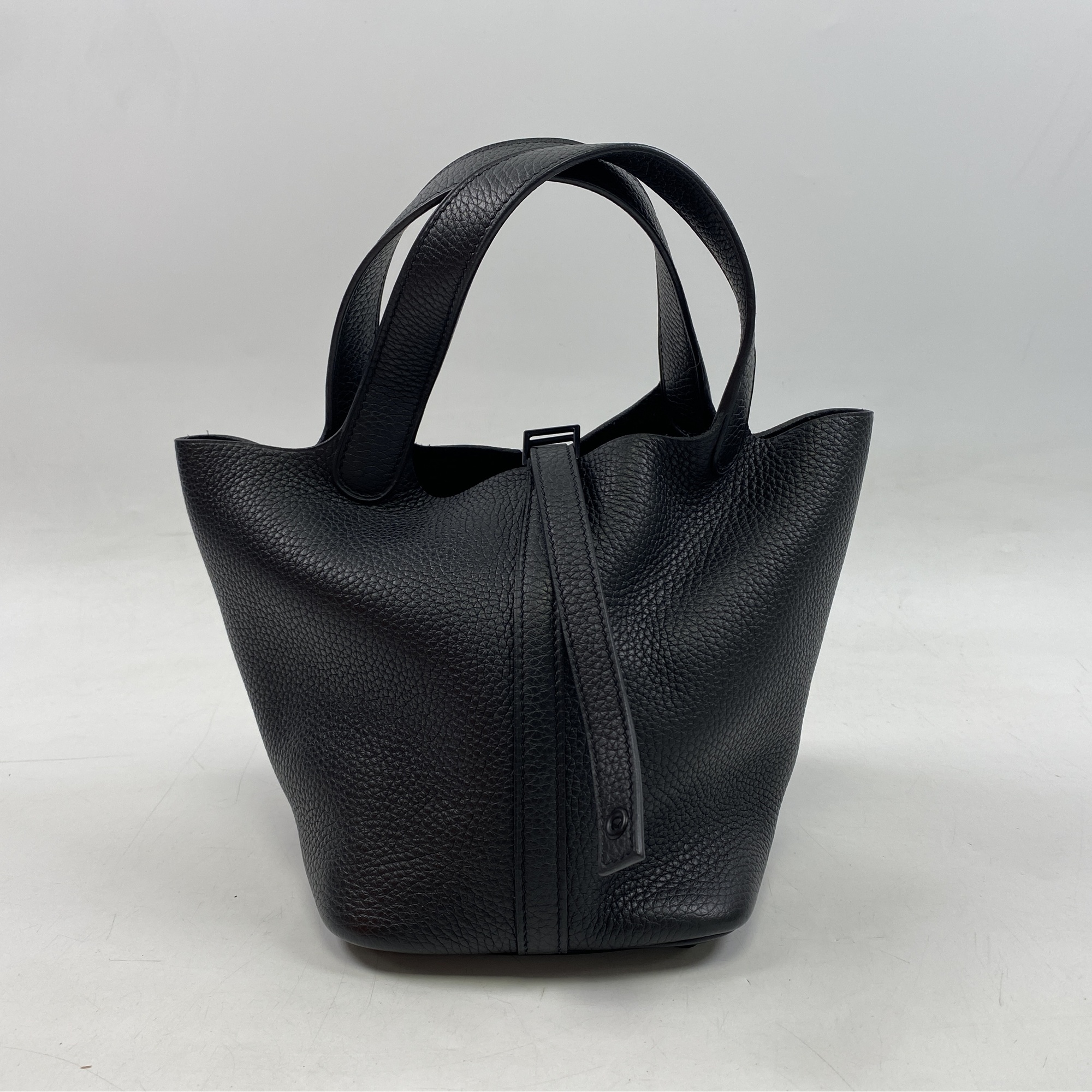 エルメス ピコタンロックPM ソーブラック トリヨン Z刻印 Aランク