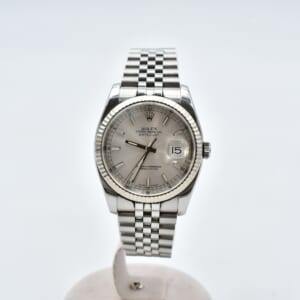 ロレックス デイトジャスト シルバー文字盤 ジュビリーブレス SS×WG/AT 116234 買取実績【買取日：2025年12月9日】