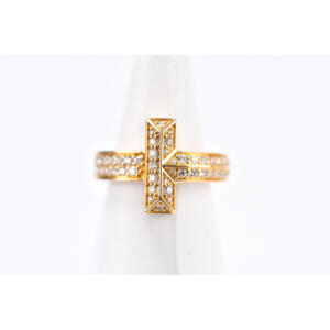 ティファニー Tワン ダイヤリング Au750PG ＃9 d0.54ct 買取実績【買取日：2025年12月5日】