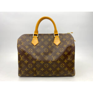 ルイ・ヴィトン モノグラム スピーディ30 ハンドバッグ ブラウン ゴールド金具 レザー×PVC M41526 M41526 買取実績【買取日：2025年12月6日】