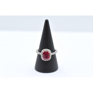 ルビーダイヤリング Pt900 1.8 Ｄ0.566 買取実績【買取日：2025年12月8日】