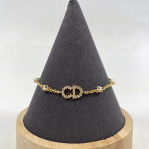 ディオール CDロゴ ブレスレット ラインストーン×GP 買取実績【買取日：2025年11月26日】