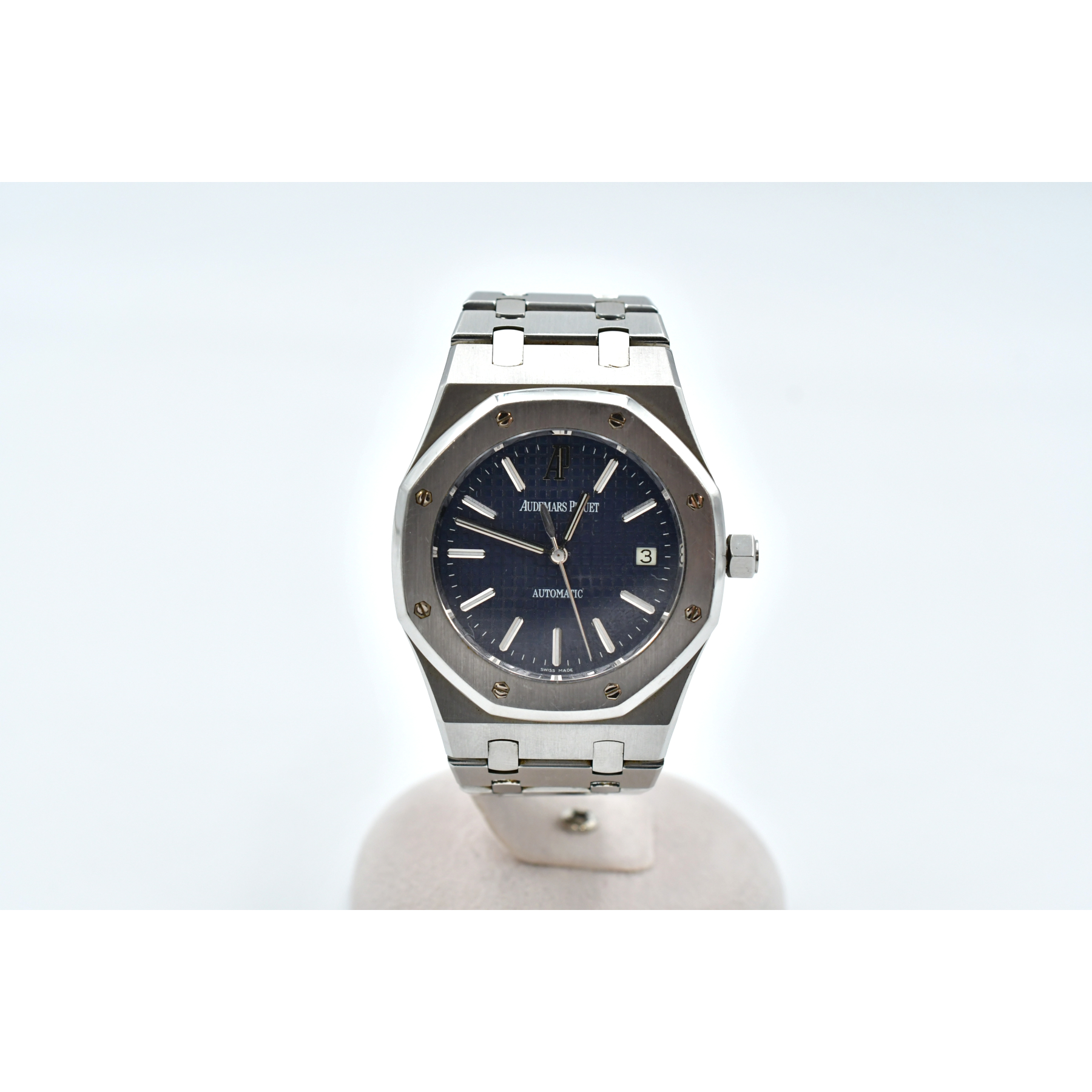 オーデマ ピゲ ロイヤルオーク 青文字盤 SS/AT Bランク