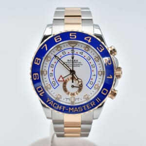 ロレックス ヨットマスター 白文字盤 SS×PG/AT 116681 買取実績【買取日：2025年12月5日】