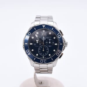 タグホイヤー アクアレーサー グランドデイト クロノグラフ 青文字盤 SS/QZ CAN1011.BA0821 買取実績【買取日：2025年11月22日】