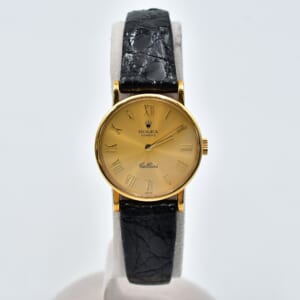 ロレックス チェリーニ シャンパン文字盤 YG×レザー/手巻き 1172277 買取実績【買取日：2025年12月10日】