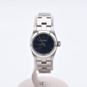 ロレックス オイスターパーペチュアル 青文字盤 SS/AT 67230 買取実績【買取日：2025年12月5日】