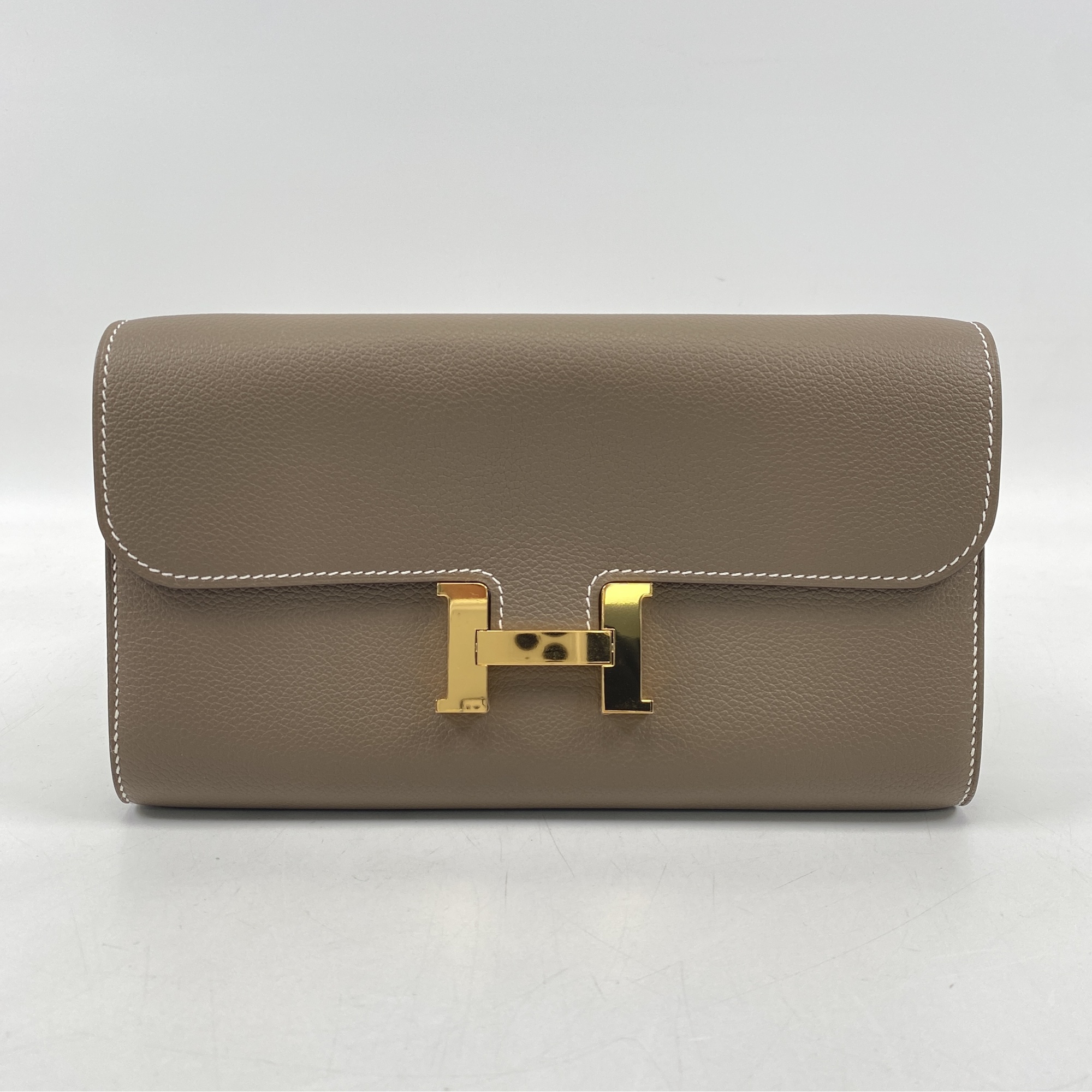 エルメス コンスタンス トゥーゴー エトゥープ エプソン W刻印 GD金具 