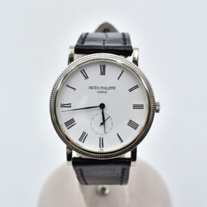 パテック フィリップ カラトラバ 白文字盤 WG×レザー/手巻き 5119G-001 買取実績【買取日：2025年11月22日】