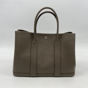 エルメス バギー バゲッジ アリーヌ キャンバス トートバッグ ベージュ