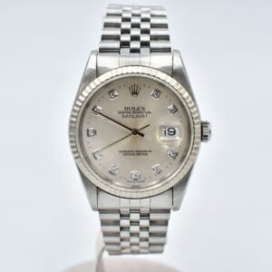 ロレックス デイトジャスト シルバー文字盤 SS×WG/AT 16234G 買取実績【買取日：2025年12月6日】