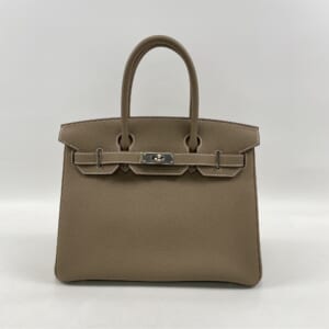 エルメス バーキン30 トゴ エトゥープ SV金具 U刻印 買取実績【買取日：2025年12月10日】