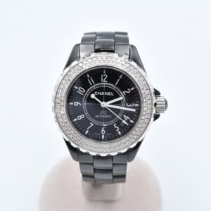 シャネル J12 黒文字盤 アフターベゼル CE×SS/AT H0685 買取実績【買取日：2025年11月23日】