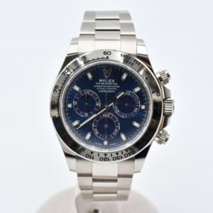 ロレックス デイトナ 青文字盤 WG/AT 116509 買取実績【買取日：2025年12月5日】