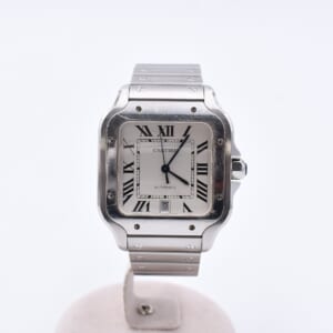 カルティエ サントスドゥカルティエLM 白文字盤 SS/AT WSSA0018 買取実績【買取日：2025年11月21日】