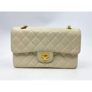シャネル マトラッセ23 WフラップWチェーンショルダーバッグ アイボリー キャビアスキン GD金具 買取実績【買取日：2025年12月7日】
