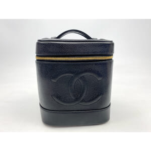 シャネル バニティバッグ キャビアスキン GD金具 黒 買取実績【買取日：2025年12月8日】