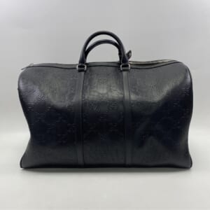 グッチ GGエンボス 2WAYボストンバッグ 黒 PVC 725129 買取実績【買取日：2025年11月22日】