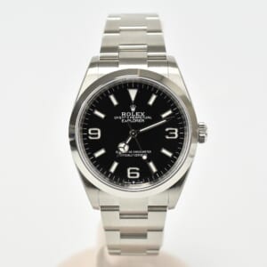 ロレックス エクスプローラー 黒文字盤 SS/AT 124270 買取実績【買取日：2025年12月8日】
