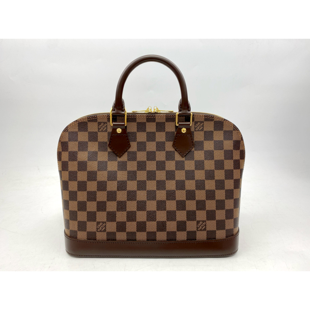 ルイ・ヴィトン ダミエ アルマPM ハンドバッグ ブラウン レディース