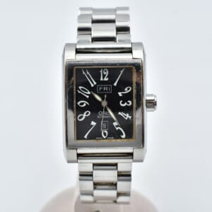 オリス レクタンギュラ 黒文字盤 SS/AT 585-7525-40-02 買取実績【買取日：2025年11月23日】