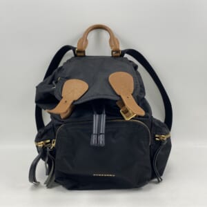 バーバリー リュックサック 黒×茶 ナイロン×レザー 4016622 買取実績【買取日：2025年11月26日】