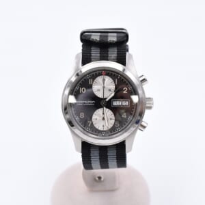 ハミルトン カーキ フィールド デイデイト 黒文字盤 SS/AT H715660 買取実績【買取日：2025年11月23日】