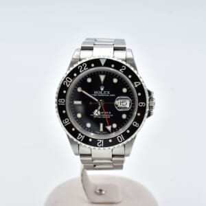 ロレックス GMTマスター 黒文字盤 SS/AT 16710 買取実績【買取日：2025年5月26日】