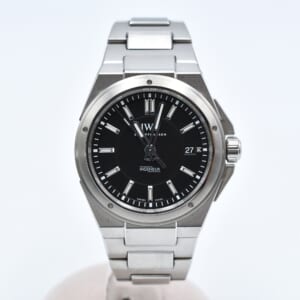 IWC インヂュニア 黒文字盤 SS/AT IW323902 買取実績【買取日：2025年11月22日】