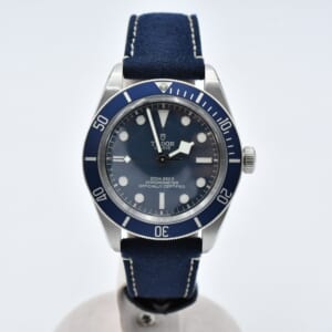 チューダー ブラックベイ58 青文字盤 SS×革/AT 79030B 買取実績【買取日：2025年11月24日】