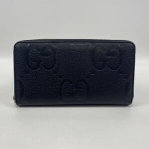 グッチ GGジャンボ ラウンドファスナー 長財布 黒 レザー 739482 買取実績【買取日：2025年11月24日】