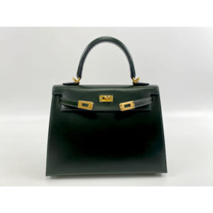 エルメス ケリー25 外縫い ヴェールフォンセ ボックスカーフ GD金具 W刻印 買取実績【買取日：2025年12月9日】