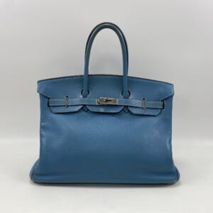 エルメス バーキン35 ブルージーン トリヨンクレマンス □G刻印 SV金具 買取実績【買取日：2025年12月6日】
